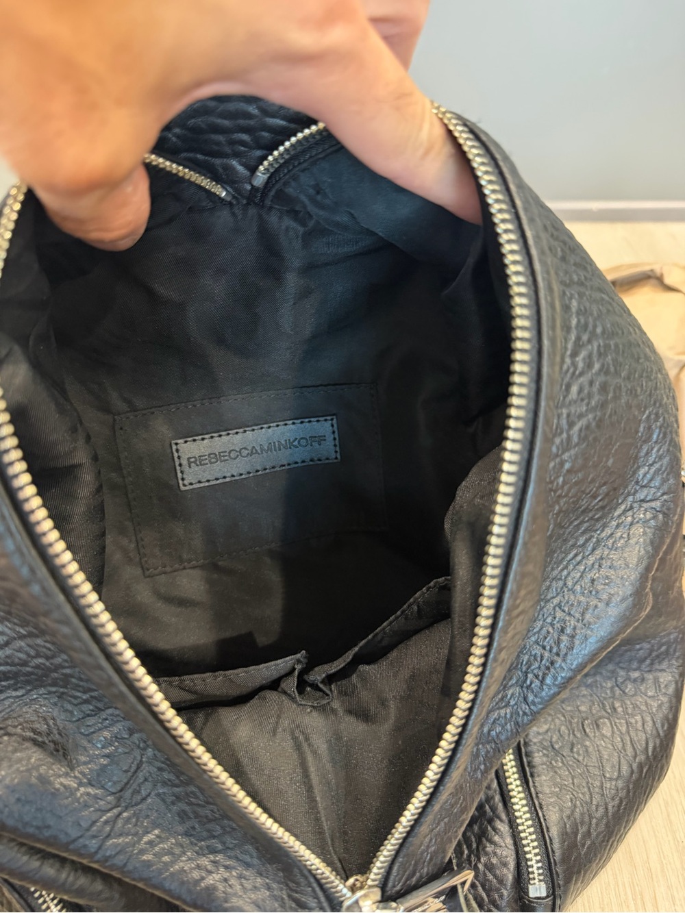 Rebecca Minkoff Julian Leather Backpack - Picture 4 of 4